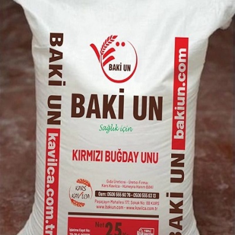 Kars Kırmızı Buğday Unu- 25 kg – Kargo Dahil