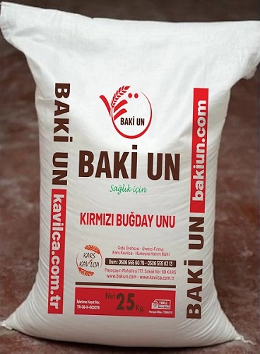Kars Kırmızı Buğday Unu- 25 kg – Kargo Dahil